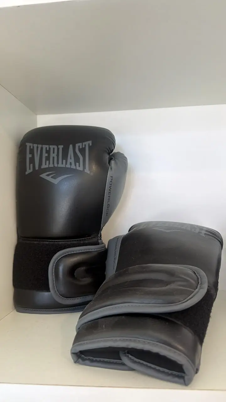 Guantes Everlast Powerlock Negro