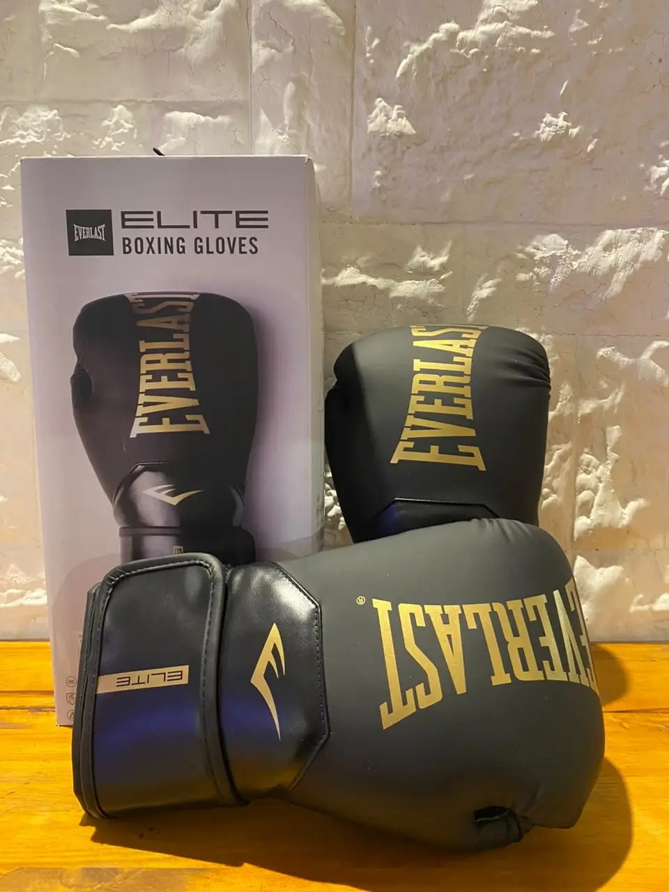 Guantes Everlast Elite Negro